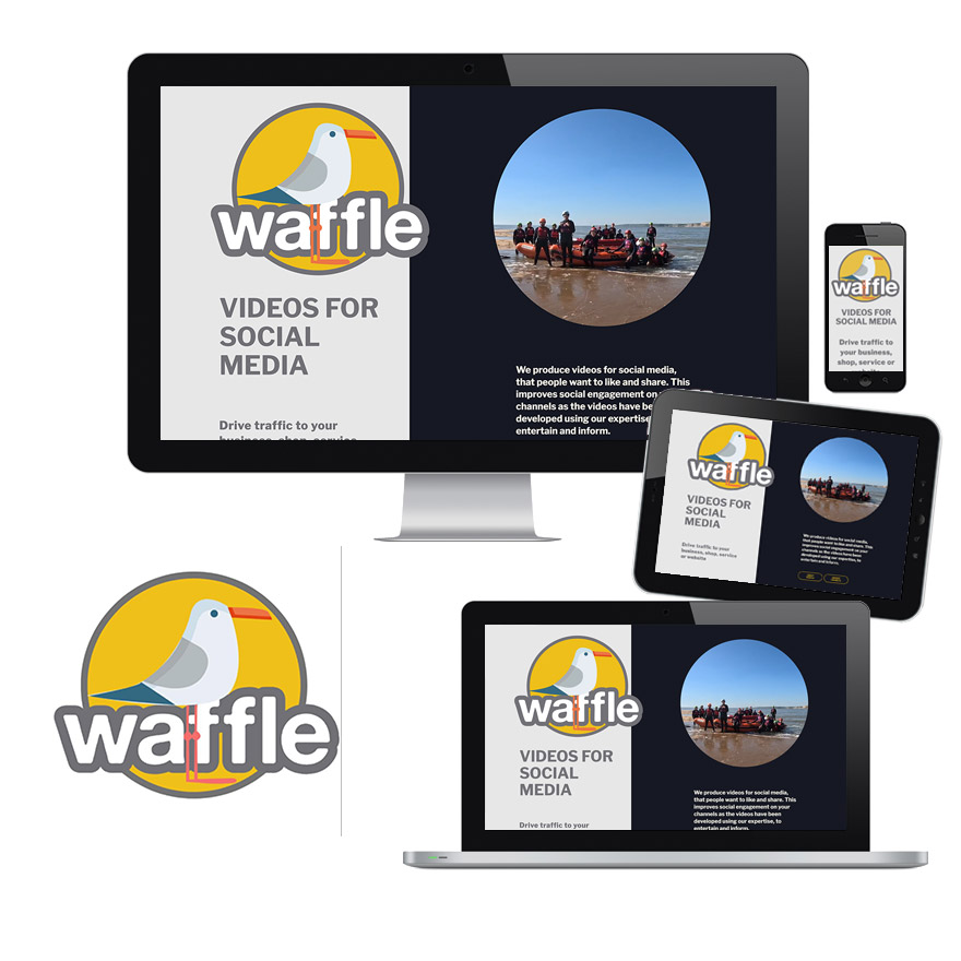 waffle.buzz new startup website