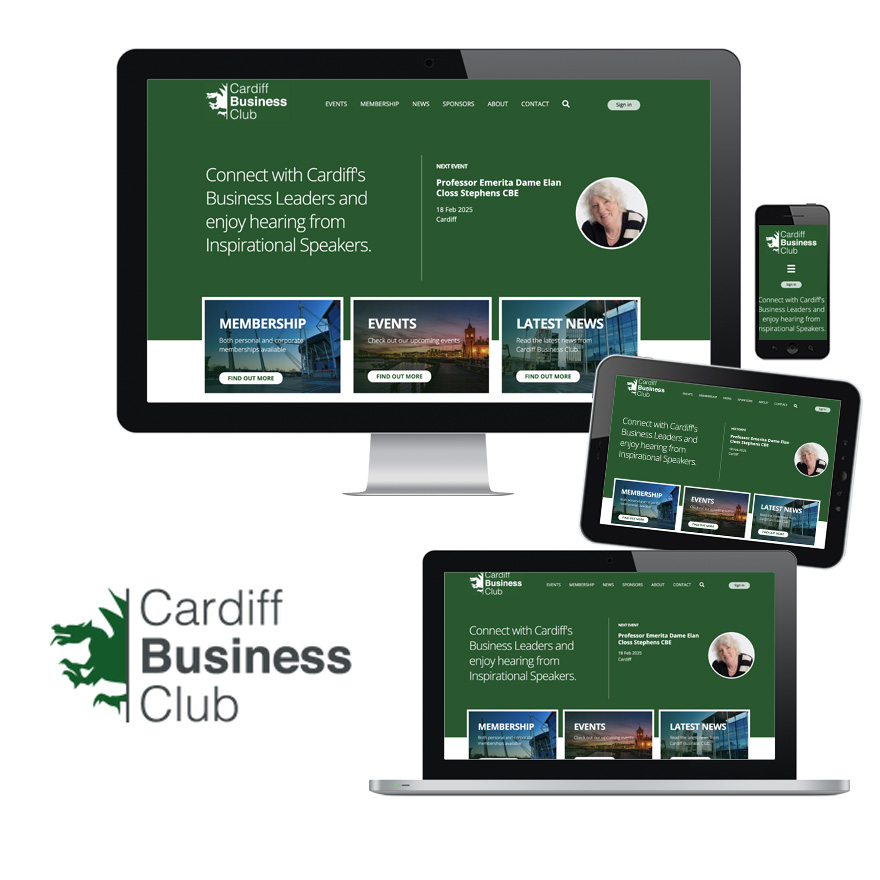 Cardiff Business Club Website