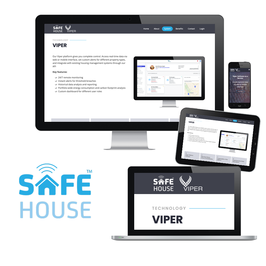 Safehouse Viper SAAS website
